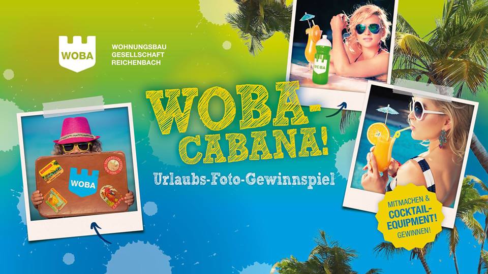 Das Urlaubs-Foto-Gewinnspiel der WOBA!

Auch 2018 suchen wir wieder die kreativsten Urlaubsfotos! Senden Sie uns Ihr Foto inkl. witziger Einbindung...